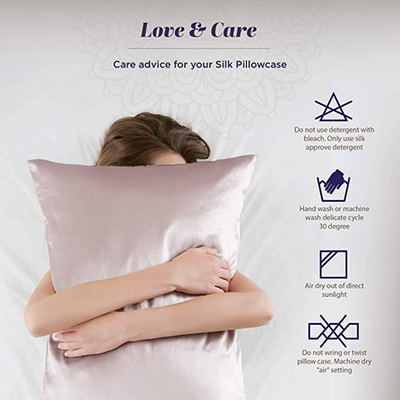 100% Pure Silk Pillowcase